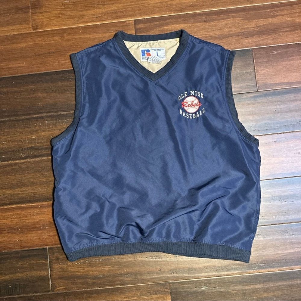 Vintage Ole Miss Baseball Vest